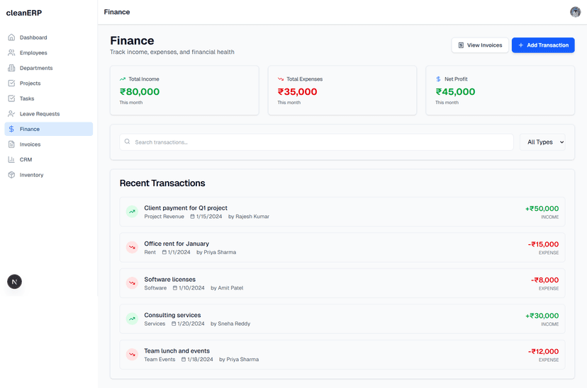 Financial management tools